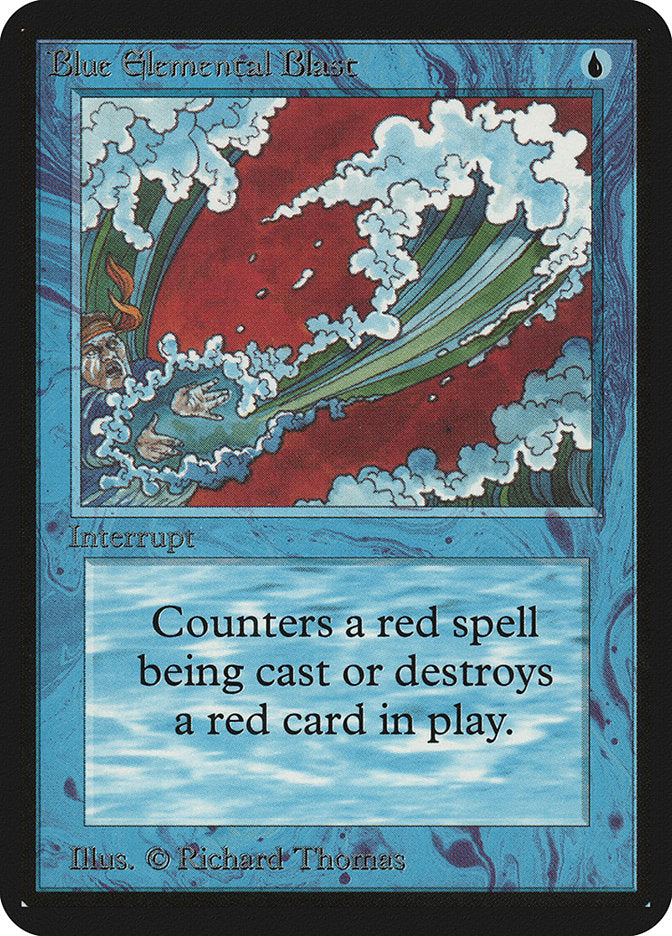 Blue Elemental Blast [Limited Edition Alpha] | Webway Games