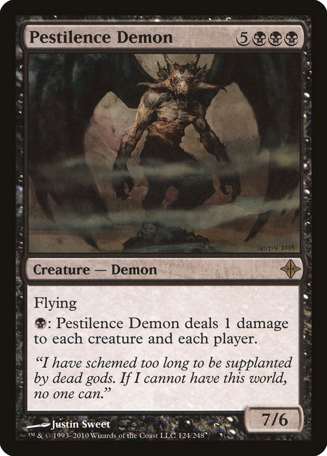 Pestilence Demon [Rise of the Eldrazi] | Webway Games
