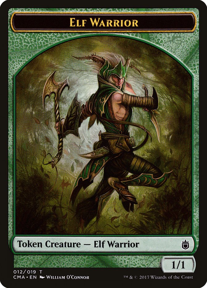 Elf Warrior [Commander Anthology Tokens] | Webway Games