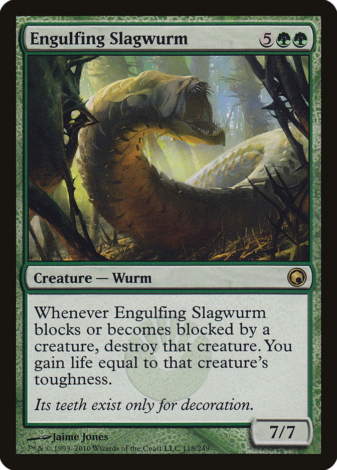 Engulfing Slagwurm [Scars of Mirrodin] | Webway Games
