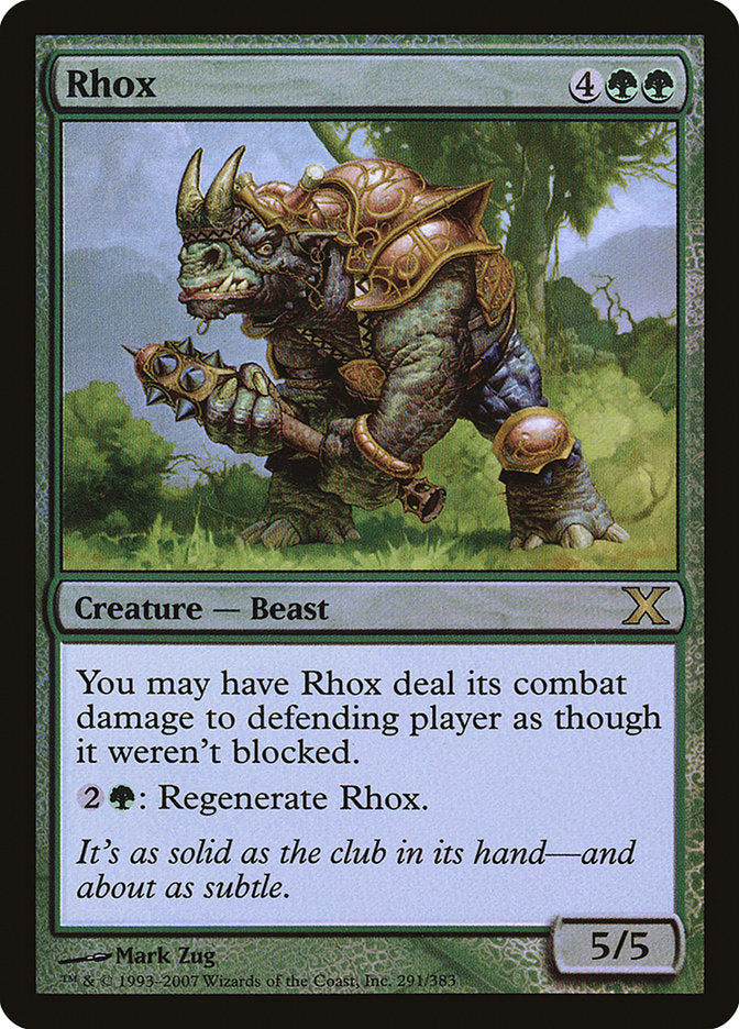 Rhox (Premium Foil) [Tenth Edition] | Webway Games
