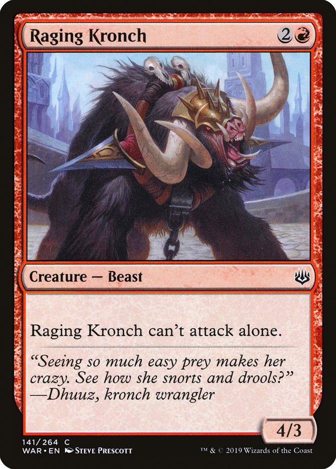Raging Kronch [War of the Spark] | Webway Games