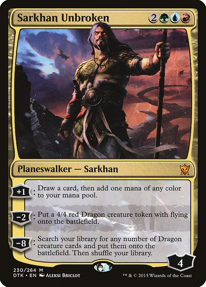 Sarkhan Unbroken [Dragons of Tarkir] | Webway Games