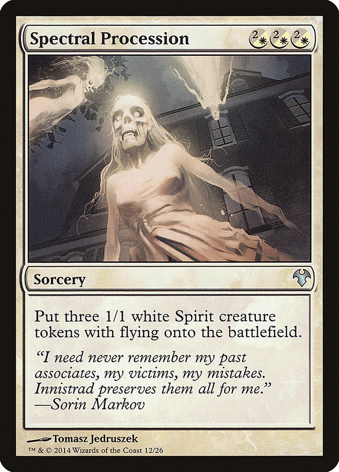 Spectral Procession [Modern Event Deck 2014] | Webway Games
