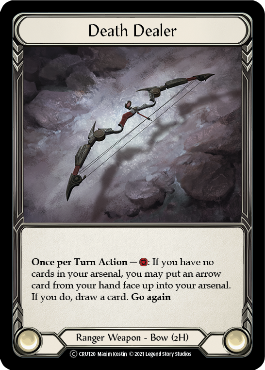 Death Dealer (Rainbow Foil) [CRU120-RF] Unlimited Rainbow Foil | Webway Games