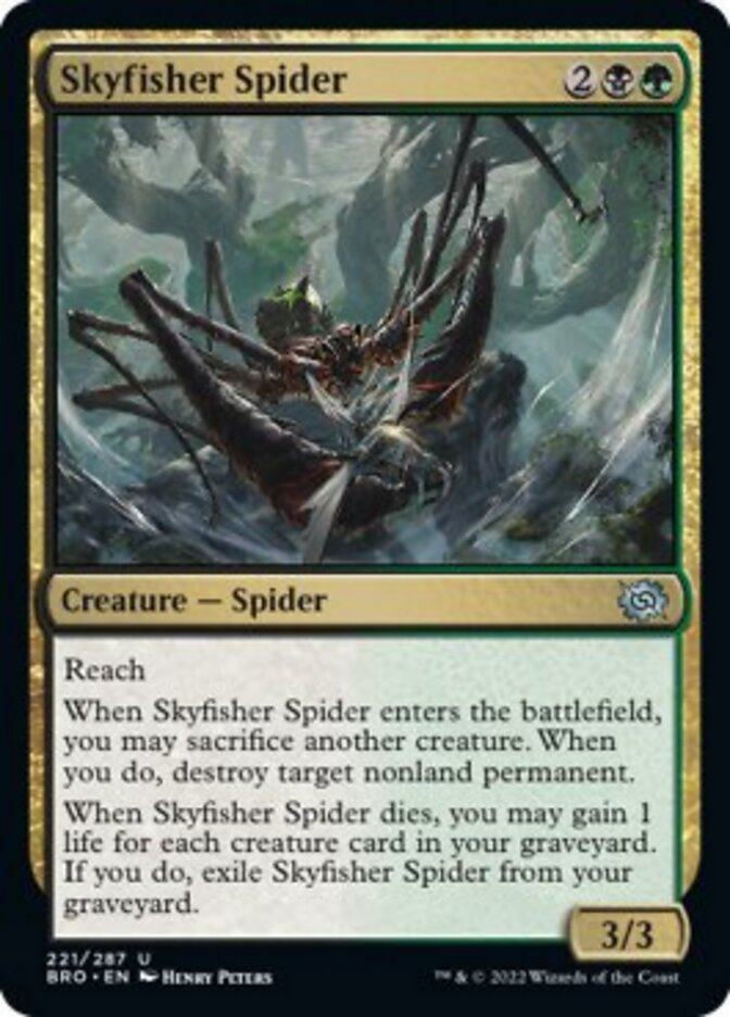 Skyfisher Spider [The Brothers' War] | Webway Games