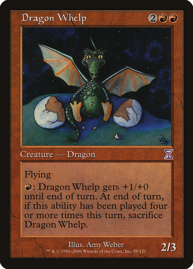 Dragon Whelp [Time Spiral Timeshifted] | Webway Games