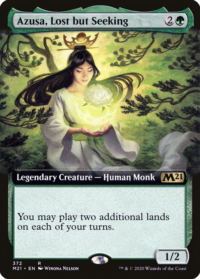 Azusa, Lost but Seeking (Extended Art) [Core Set 2021] | Webway Games