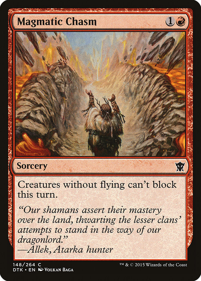 Magmatic Chasm [Dragons of Tarkir] | Webway Games