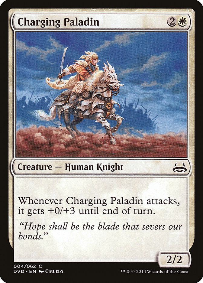 Charging Paladin (Divine vs. Demonic) [Duel Decks Anthology] | Webway Games