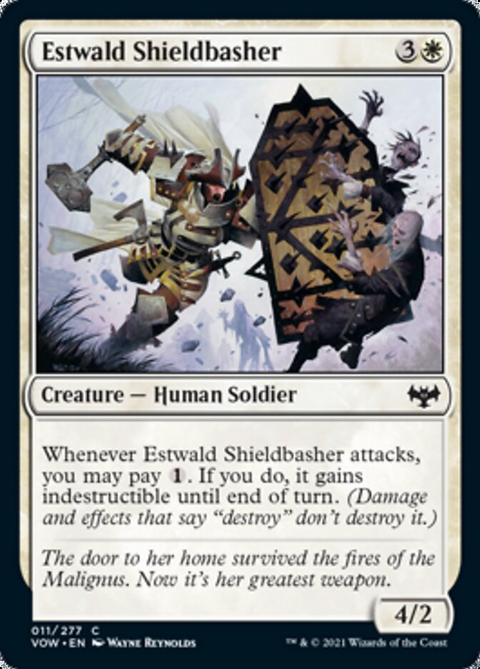 Estwald Shieldbasher [Innistrad: Crimson Vow] | Webway Games