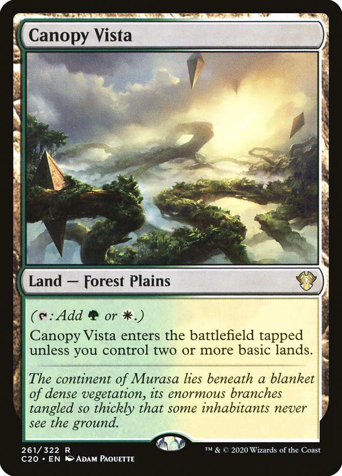 Canopy Vista [Commander 2020] | Webway Games