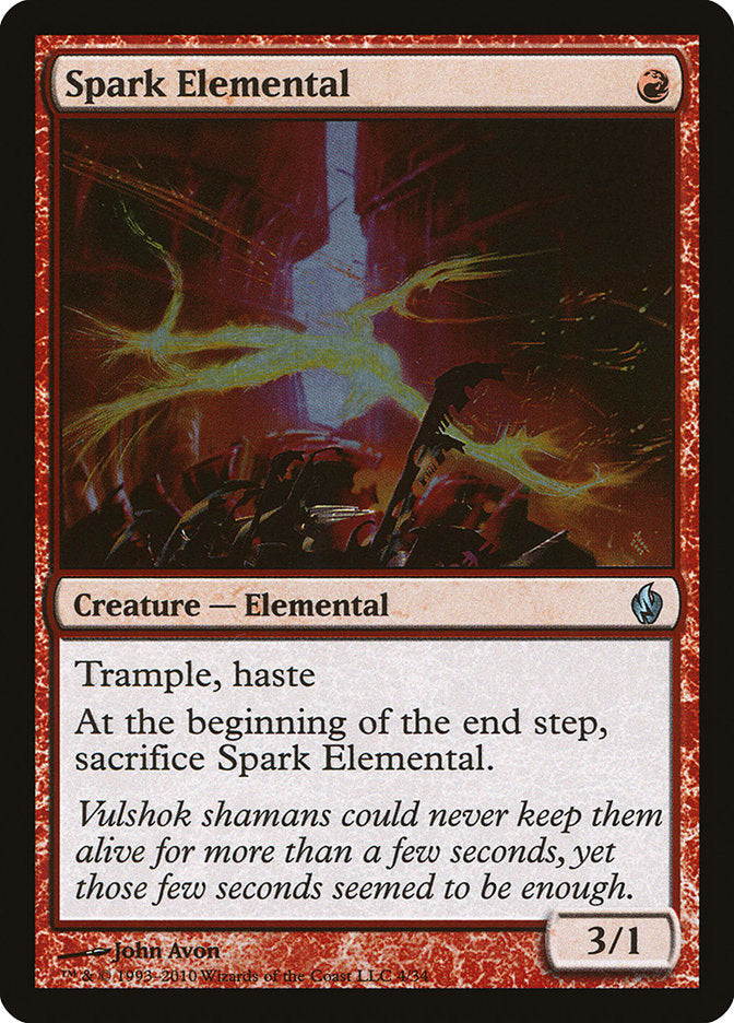 Spark Elemental [Premium Deck Series: Fire and Lightning] | Webway Games
