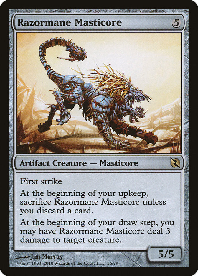 Razormane Masticore [Duel Decks: Elspeth vs. Tezzeret] | Webway Games