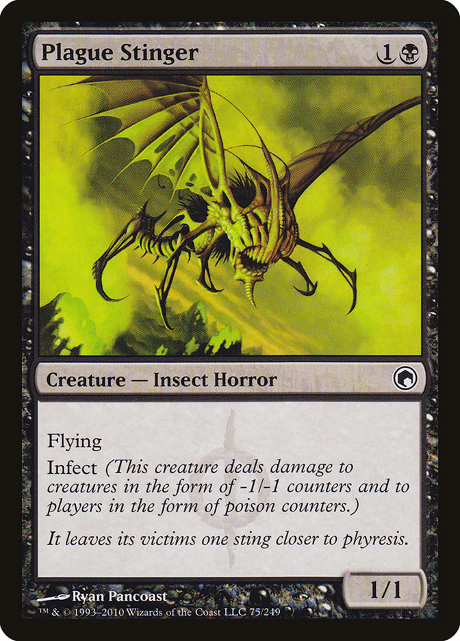 Plague Stinger [Scars of Mirrodin] | Webway Games