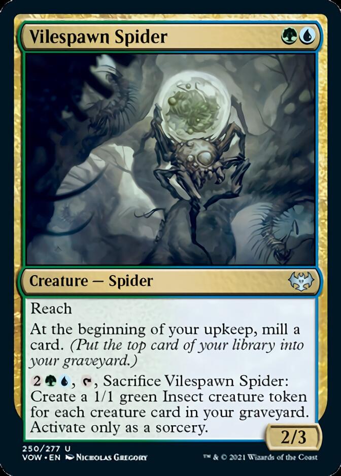 Vilespawn Spider [Innistrad: Crimson Vow] | Webway Games