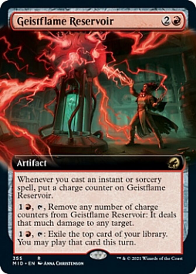 Geistflame Reservoir (Extended) [Innistrad: Midnight Hunt] | Webway Games