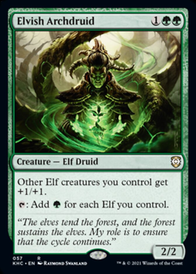 Elvish Archdruid [Kaldheim Commander] | Webway Games