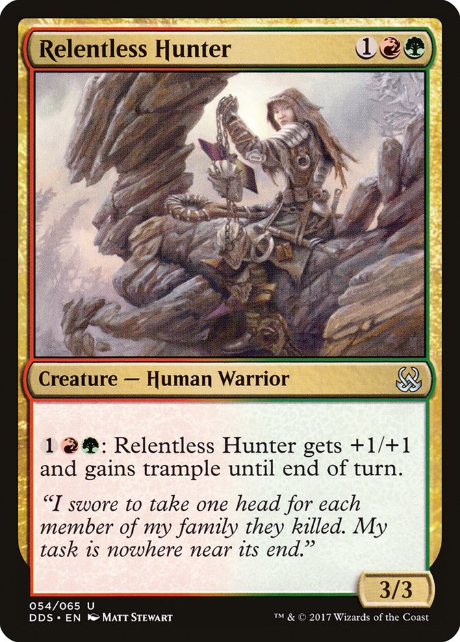 Relentless Hunter [Duel Decks: Mind vs. Might] | Webway Games