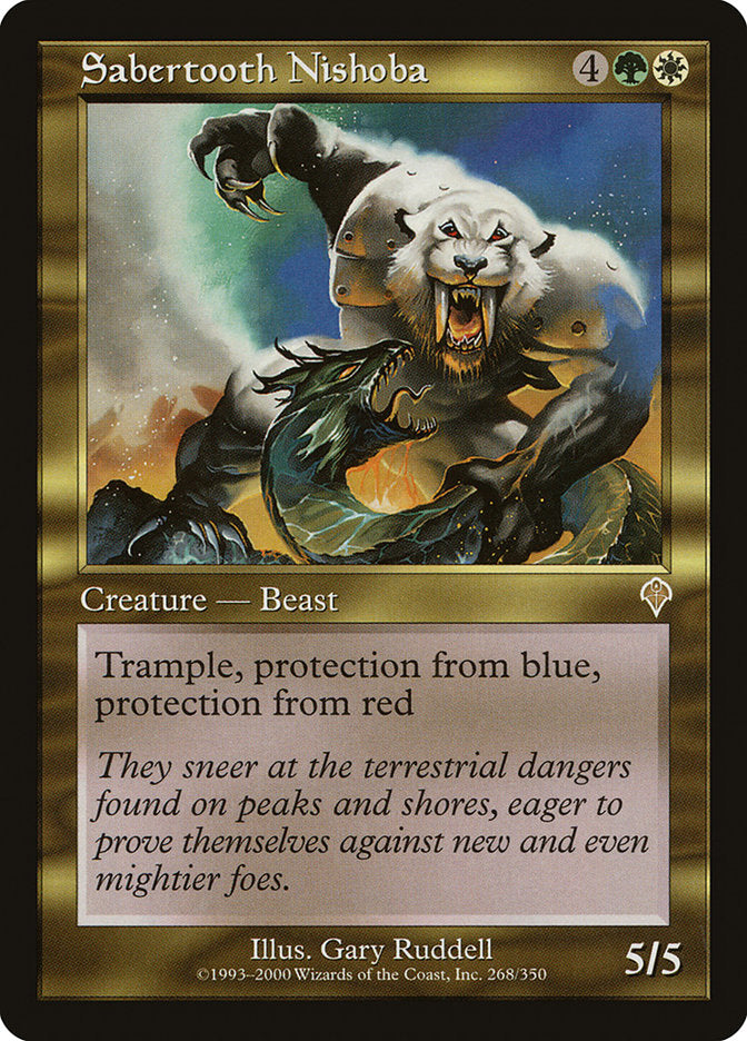 Sabertooth Nishoba [Invasion] | Webway Games