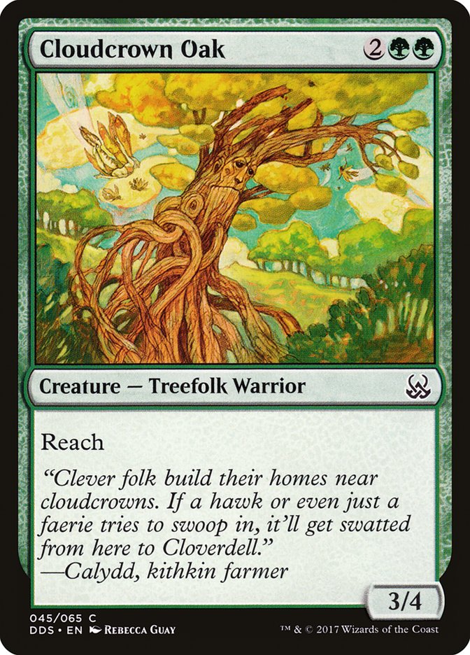 Cloudcrown Oak [Duel Decks: Mind vs. Might] | Webway Games