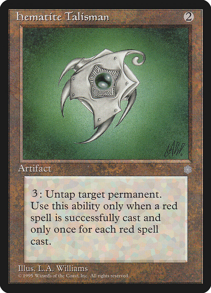 Hematite Talisman [Ice Age] | Webway Games