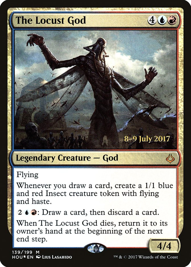 The Locust God  (Prerelease) [Hour of Devastation Prerelease Promos] | Webway Games