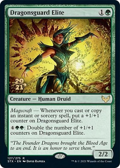 Dragonsguard Elite [Strixhaven: School of Mages Prerelease Promos] | Webway Games