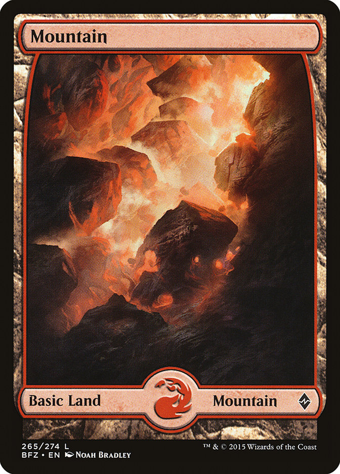 Mountain (265) [Battle for Zendikar] | Webway Games