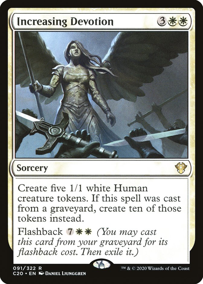 Increasing Devotion [Commander 2020] | Webway Games