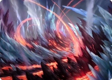 Frostboil Snarl Art Card [Strixhaven: School of Mages Art Series] | Webway Games