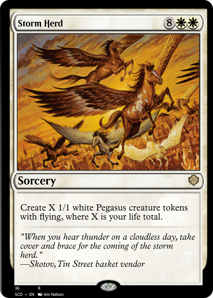 Storm Herd [Starter Commander Decks] | Webway Games