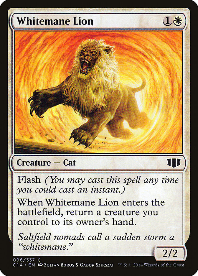 Whitemane Lion [Commander 2014] | Webway Games