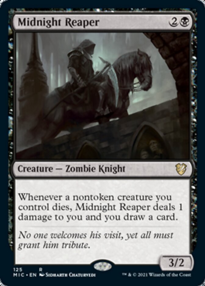 Midnight Reaper [Innistrad: Midnight Hunt Commander] | Webway Games