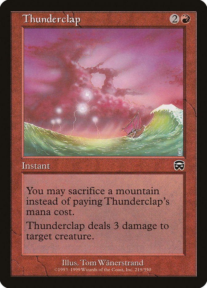 Thunderclap [Mercadian Masques] | Webway Games