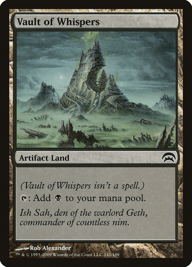 Vault of Whispers [Planechase] | Webway Games