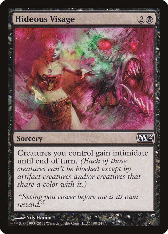 Hideous Visage [Magic 2012] | Webway Games