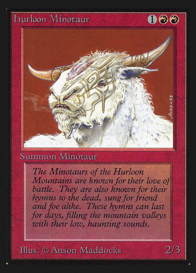 Hurloon Minotaur (IE) [Intl. Collectors’ Edition] | Webway Games