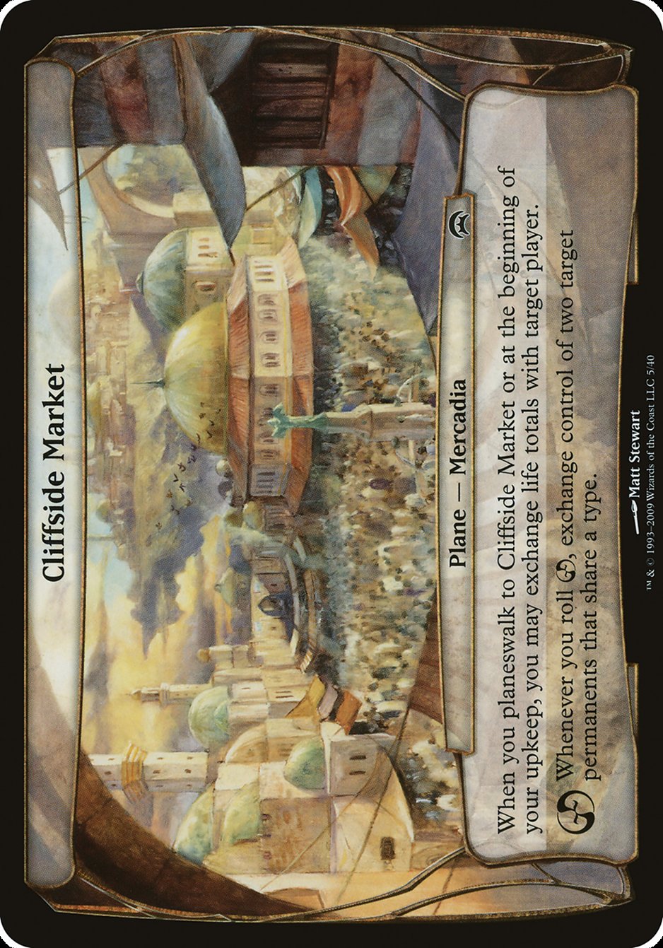 Cliffside Market [Planechase Planes] | Webway Games