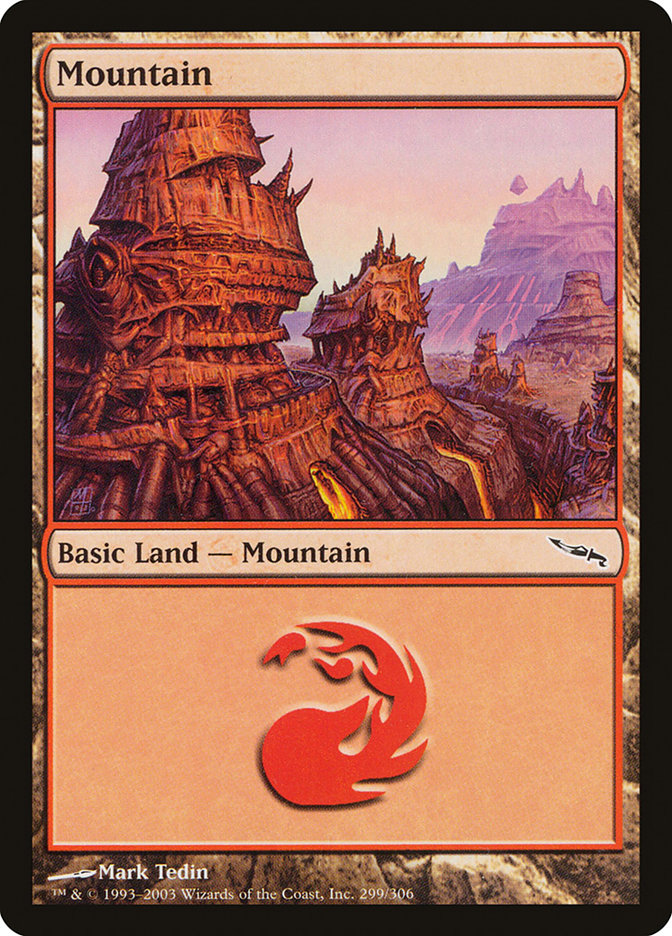 Mountain (#299) [Mirrodin] | Webway Games