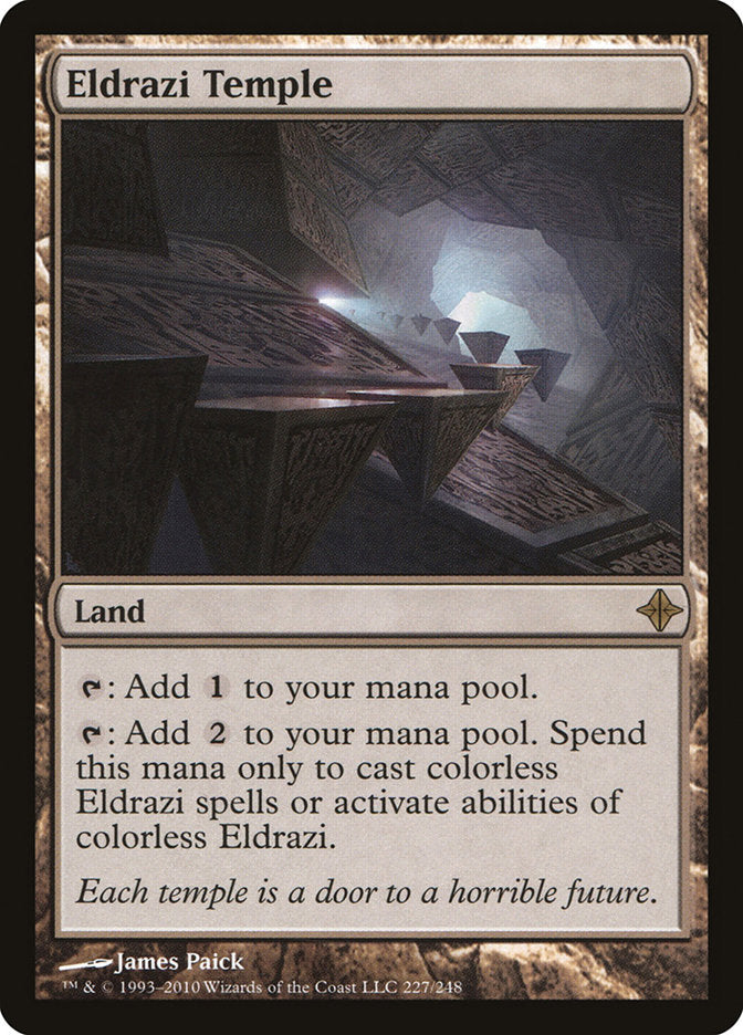 Eldrazi Temple [Rise of the Eldrazi] | Webway Games