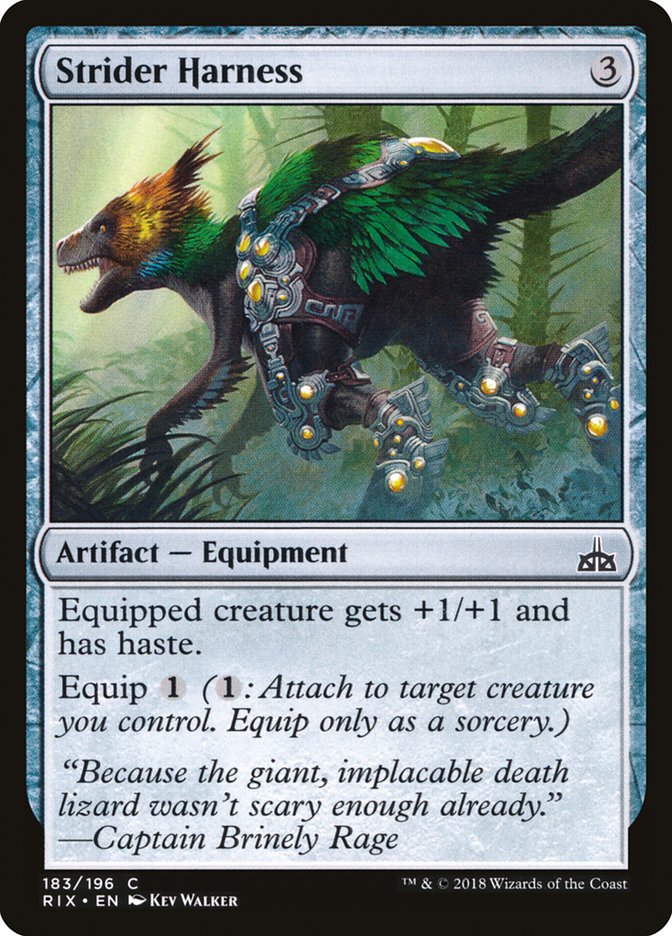 Strider Harness [Rivals of Ixalan] | Webway Games