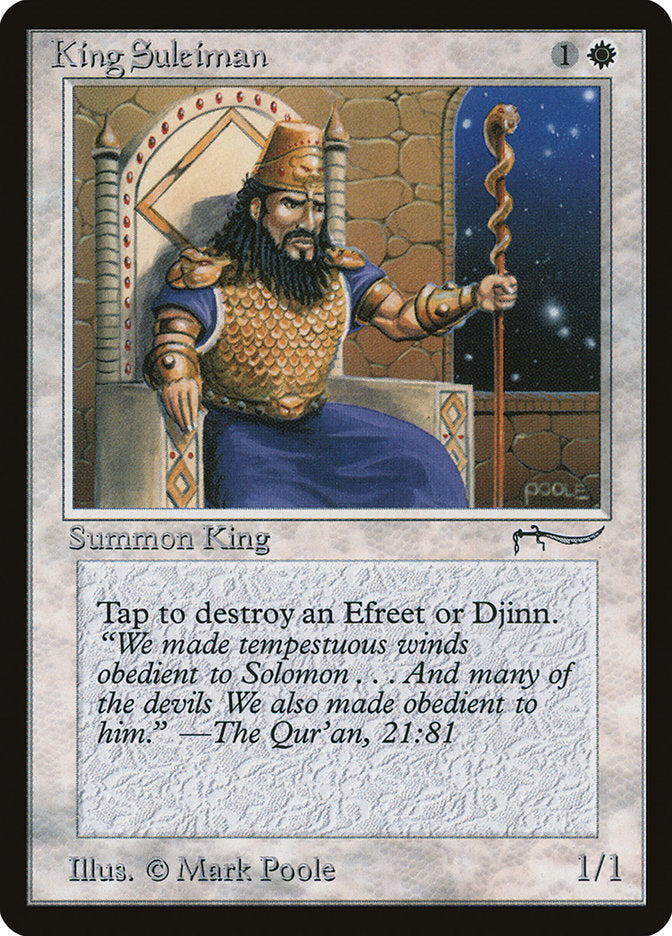 King Suleiman [Arabian Nights] | Webway Games