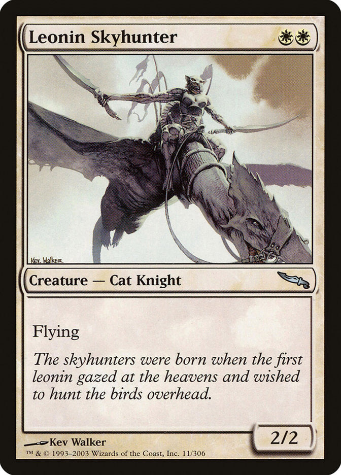 Leonin Skyhunter [Mirrodin] | Webway Games