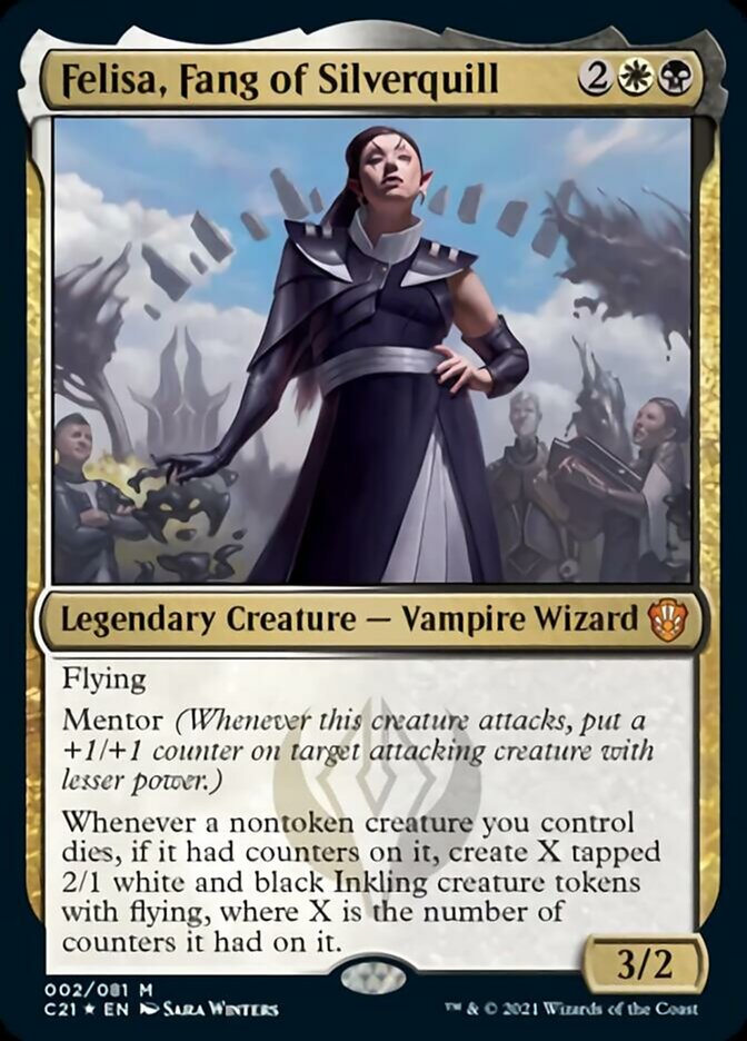 Felisa, Fang of Silverquill [Commander 2021] | Webway Games
