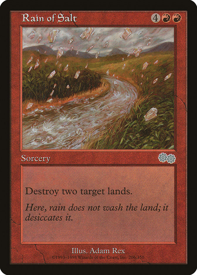 Rain of Salt [Urza's Saga] | Webway Games