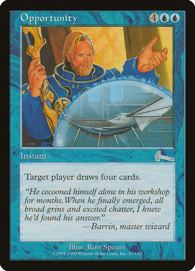 Opportunity [Urza's Legacy] | Webway Games