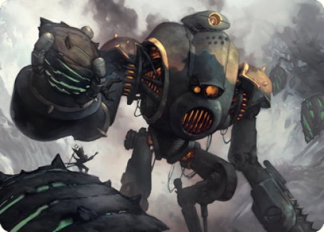 Rust Goliath Art Card [The Brothers' War Art Series] | Webway Games