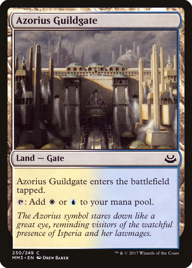 Azorius Guildgate [Modern Masters 2017] | Webway Games