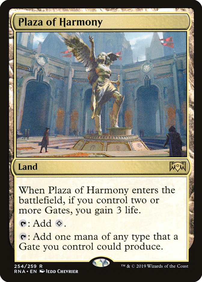 Plaza of Harmony [Ravnica Allegiance] | Webway Games